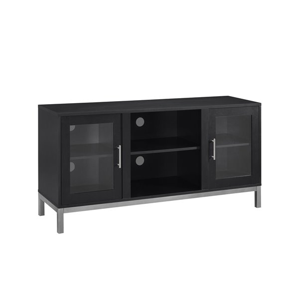 Walker Edison Modern TV Cabinet - 52-in x 26-in - Black