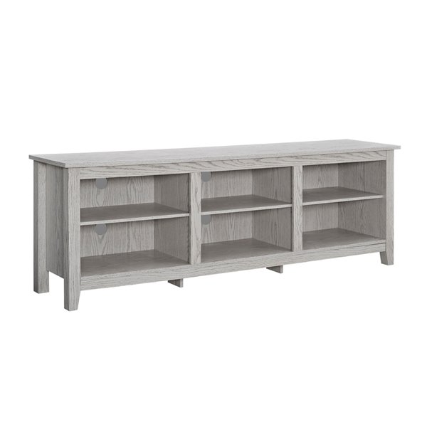 Walker Edison Modern TV Cabinet - 70-in x 24-in - White