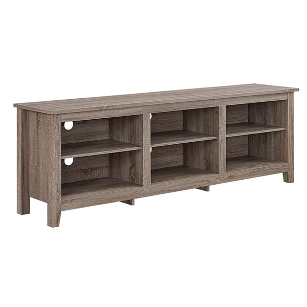 Walker Edison Modern TV Cabinet - 70-in x 24-in - Grey