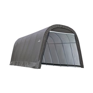 ShelterCoat 13 x 24 ft Garage Round Gray STD