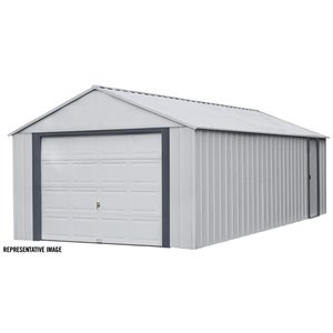 Arrow Murryhill 14-ft x 21-ft Steel Prefab Garage