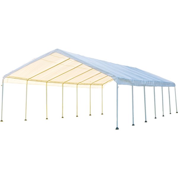 SHELTERLOGIC SuperMax Canopy 18 x 40 ft White 26764 | RONA