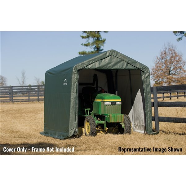 ShelterCoat 10 x 8 ft Garage Peak Green STD