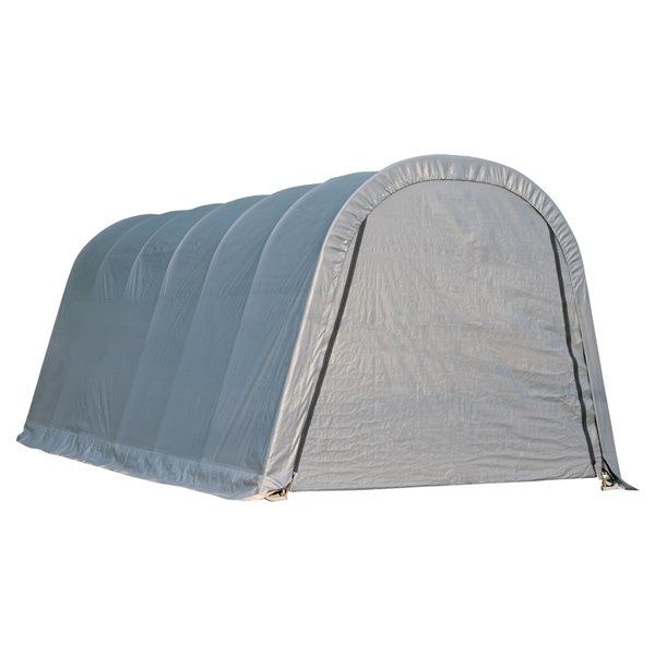 ShelterCoat 13 x 20 ft Garage Round Gray STD