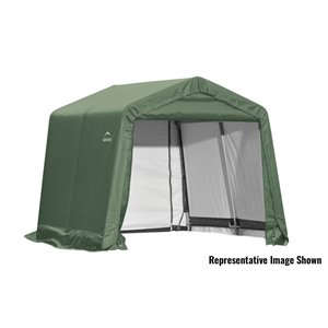 Garage pignon ShelterCoat 10 x 12pi,Vert standard