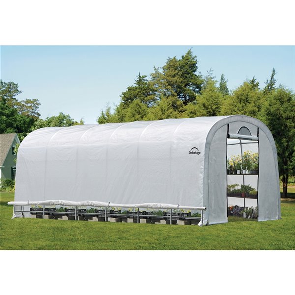 GrowIT Heavy Duty 12 x 24 ft Round Greenhouse