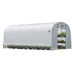 GrowIT Heavy Duty 12 x 24 ft Round Greenhouse