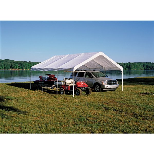 SuperMax Canopy 18 x 20 ft White