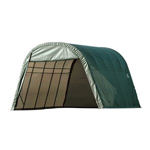 Rond Garage ShelterCoat 13 x 20 pi, Vert standard