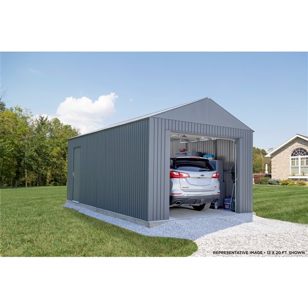 Garage Everest 3,65 x 3,04 couleur Charbon