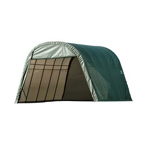 ShelterCoat 13 x 24 ft Garage Round Green STD