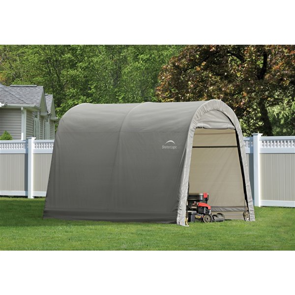 Shed-in-a-Box Roundtop Storage Shelter 10x10x8 ft