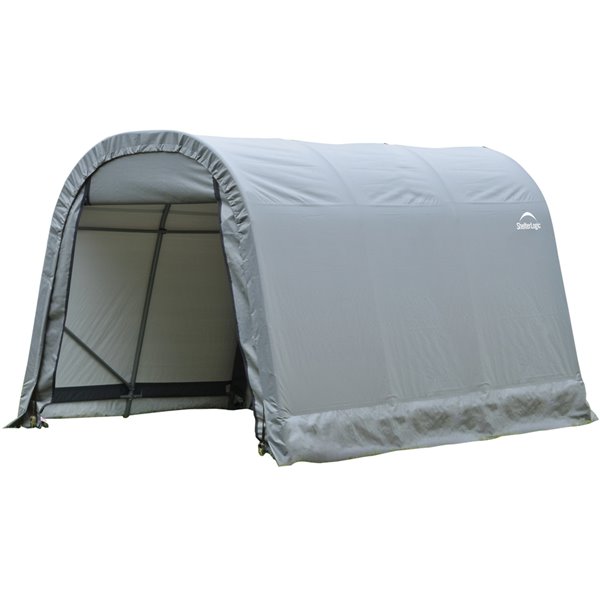 Rond Garage ShelterCoat 8 x 12 pi, Gris standard