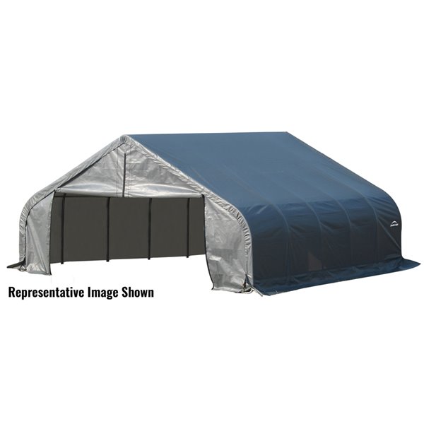 ShelterCoat 22 x 28 ft Garage Peak Gray STD