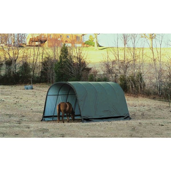 Run-In Equine and Livestock Shelter 13 x 20 ft