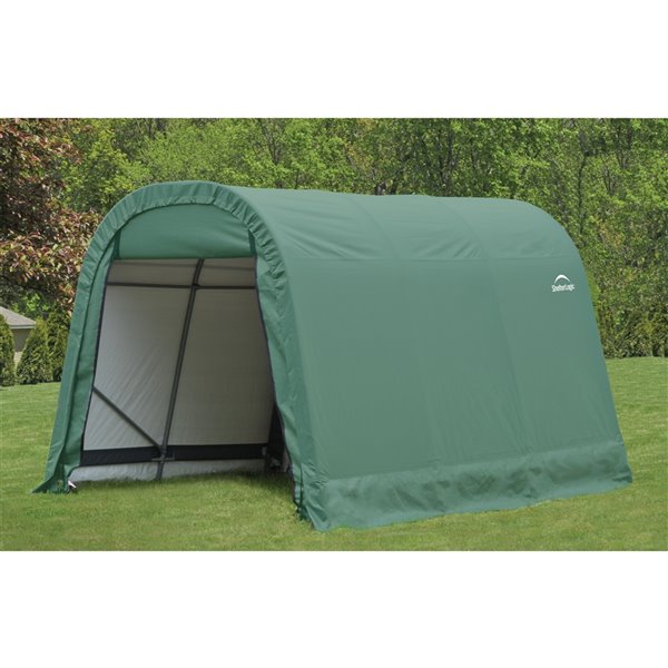 ShelterCoat 8 x 12 ft Garage Round Green STD