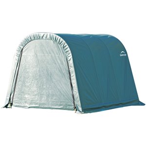 Rond Garage ShelterCoat 8 x 12 pi, Vert standard