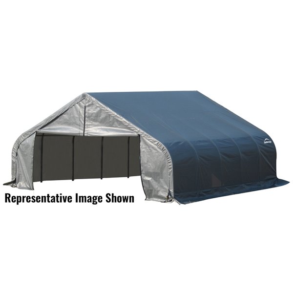 ShelterCoat 18 x 24 ft Garage Peak Gray STD