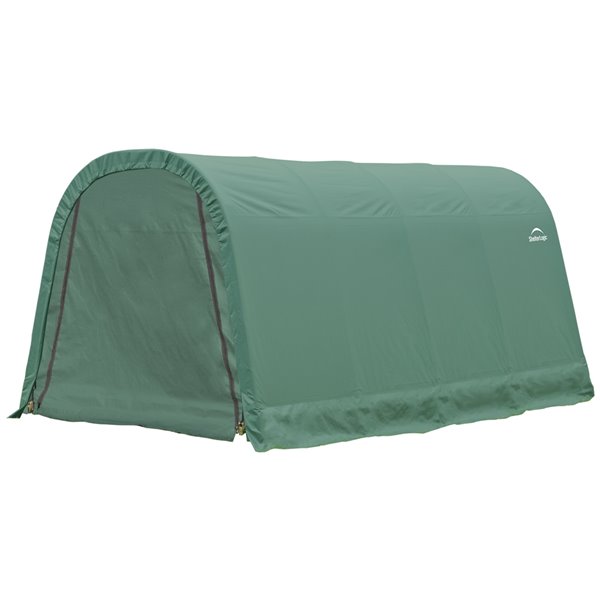 Rond Garage ShelterCoat 10 x 16 pi, Vert standard