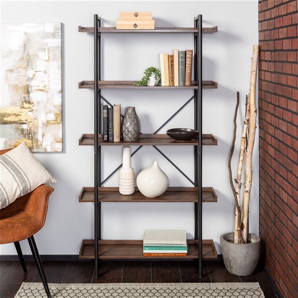 Iron on sale pipe bookcase