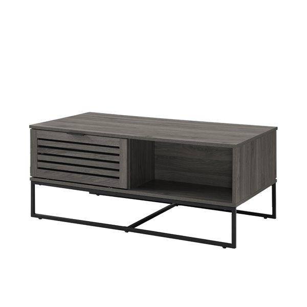 Walker Edison Modern Slat Door Coffee Table 42 In Slate Grey Lwf42jacctsg Rona - Slate Gray Coffee Table Set Walker Edison Modern Slat Door Coffee Table 42 In Slate Grey Lwf42jacctsg Rona - Slate Gray Coffee Table Set