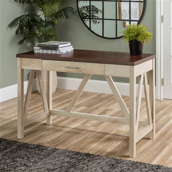 Modern farmhouse store secretary desk