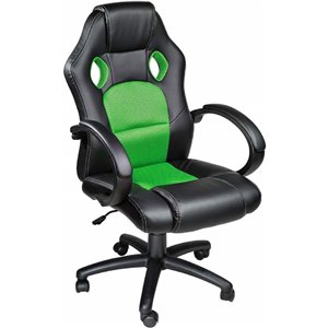 TygerClaw High-Back Gaming Chair - Green