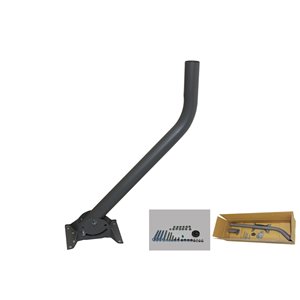 Digiwave Extend J-Pipe for Antenna Dish - 26-in - Gray