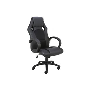 TygerClaw Executive High-Back Gaming Style Chair - Black