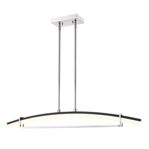 Lustre Arc de Z-Lite à 1 Ampoule, 43,5 po, DEL