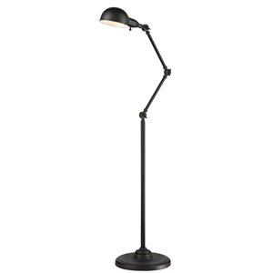 Lampe sur pied à 1 lumière Stuart de Z-Lite, 11,4 po x 62,5 po, bronze antique