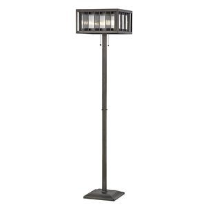 Lampe sur pied à 3 lumières Meridional de Z-Lite, 14 po x 60,5 po, bronze