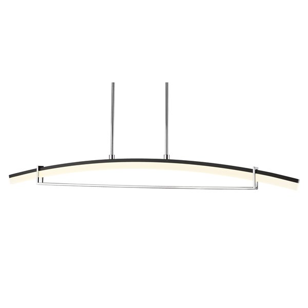 Z-Lite Arc 1 Light Chandelier - 56.25-in - LED