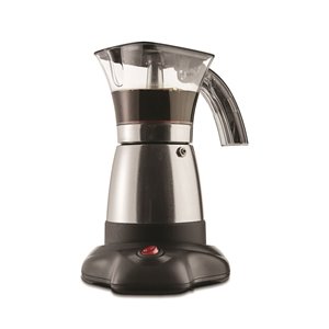 Brentwood Electric Moka Pot Espresso Machine - 6-Servings