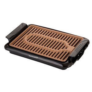 Brentwood Indoor Electric Copper Grill 1000 W - Cooking surface 10-in x 5-in