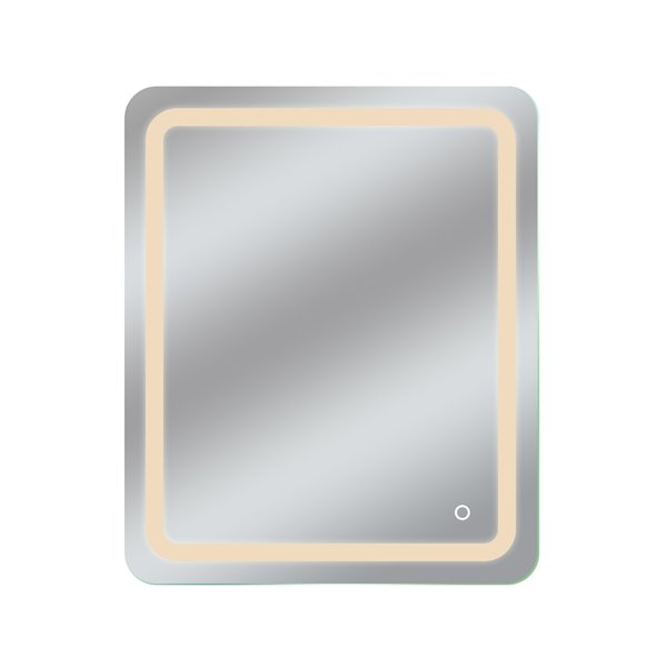 Dyconn Faucet Egret Tri-Colour LED Mirror - Rectangular - 30-in x 36-in