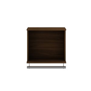 Manhattan Comfort Rockefeller Floating Hanging Closet - 20.8-in - Brown