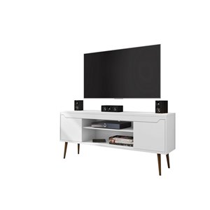Manhattan Comfort Bradley TV Stand - 62.99-in x 26.57-in - White