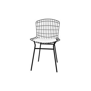 Manhattan Comfort Madeline Dining Chair - 31.89-in - Black and White