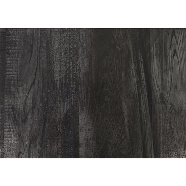 Table salle à manger Monarch, faux bois noir, 32 po x 48 po