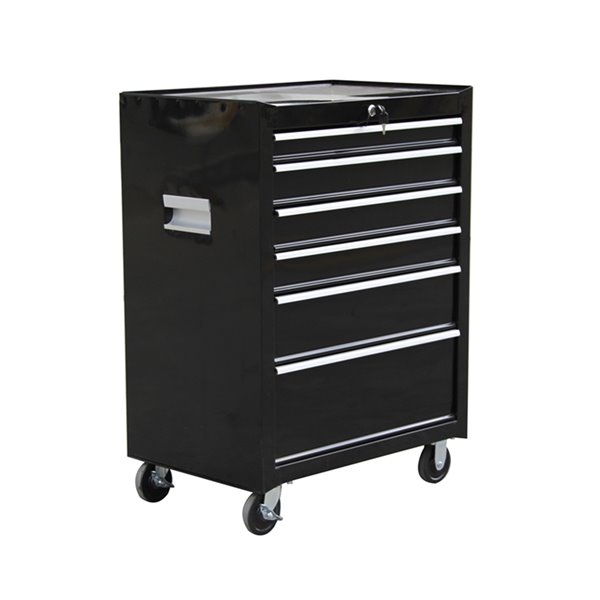 TOOLMASTER Tool Chest with 5-Drawer - Black - 20-in x 35-in x 29-in