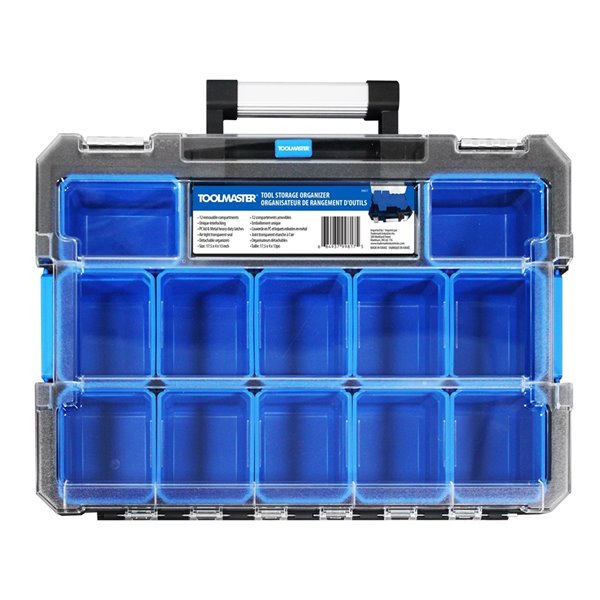 TOOLMASTER Tool Storage Organizer- Blue and Black