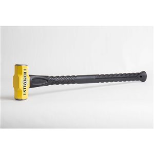 ABC Hammers Steel Reinforced Poly Handle Hammer - 6 lbs - 30-in