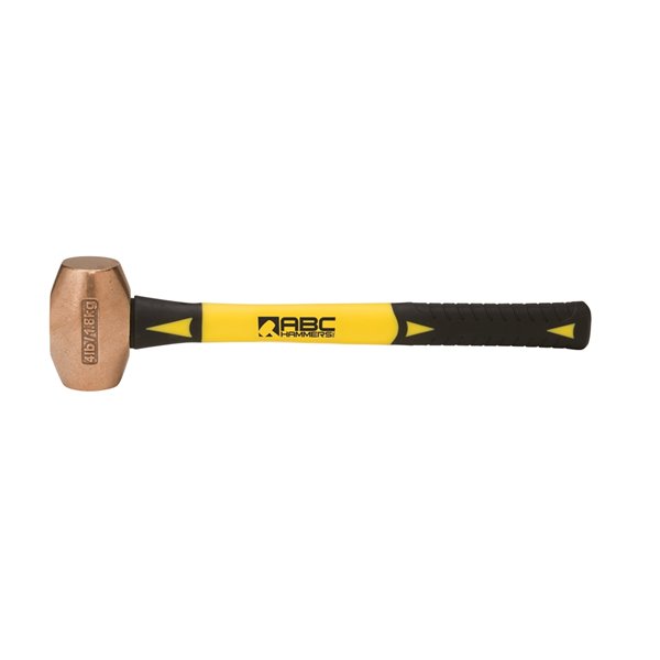 ABC Hammers Steel Reinforced Striking Hammer- 4 lbs