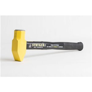 ABC Hammers Steel Reinforced Rubber Handle - 3.5 lbs - 16-in