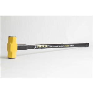 ABC Hammers Steel Reinforced Rubber Handle Hammer - 10 lbs - 36-in