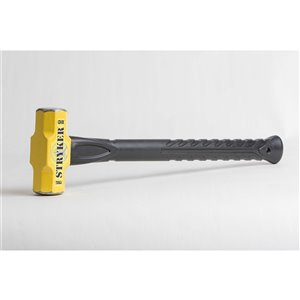 ABC Hammers Steel Reinforced Poly Handle Hammer - 8 lbs - 24-in