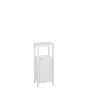 RiverRidge Home Madison Single Door Floor Cabinet - 11.88-in x 15.75-in x 35.5-in - White