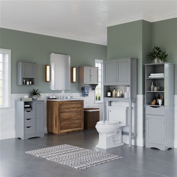 grey bathroom furniture