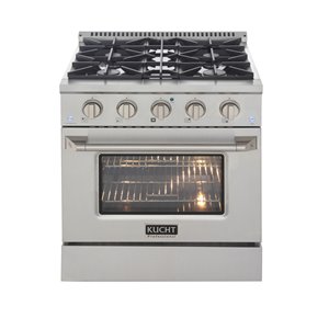 KUCHT Gas Range with Convection Oven in Stainless Steel - 30 in. - 4.2 cu. ft.